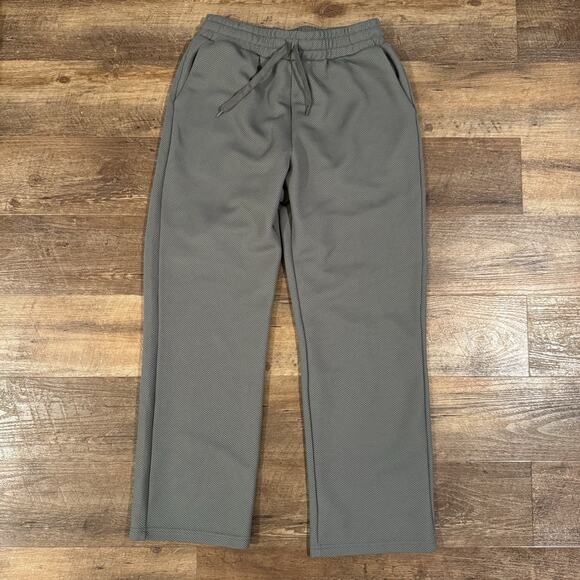 Coofandy Mens Sweatpants Medium Pockets Honeycomb Athleisure Open Bottom Comfort - Picture 1 of 9
